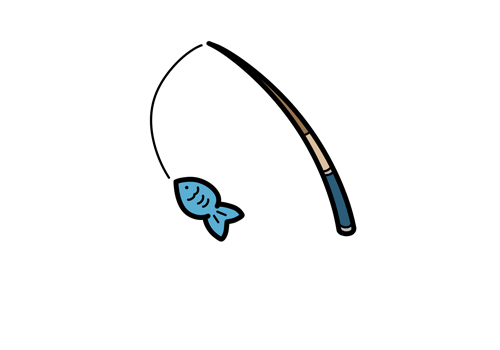 釣り竿（竹製）